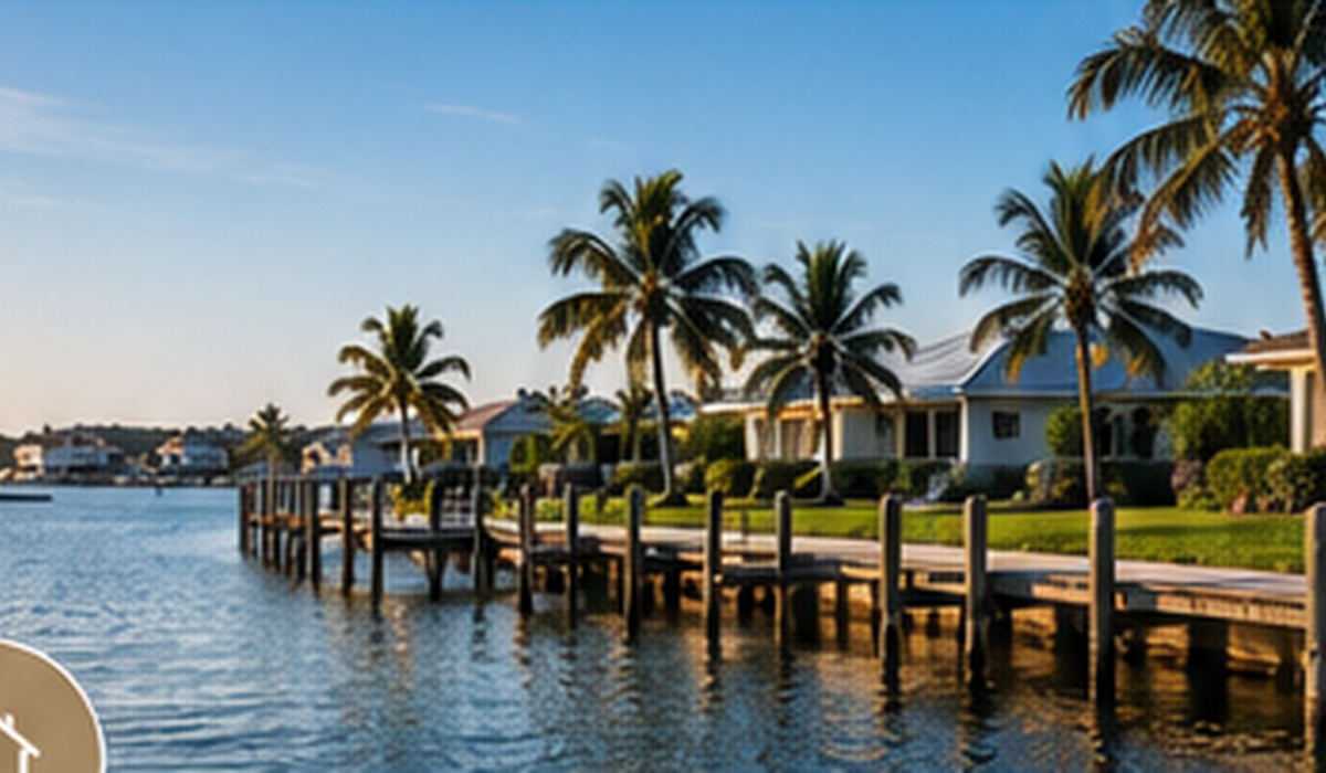 Southwest Florida waterfront neighborhood